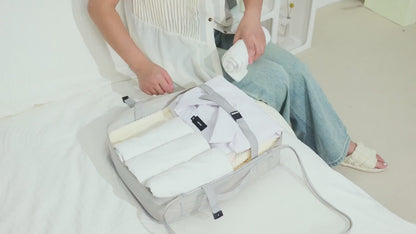 Storage Space Saving Self Compression Organizer